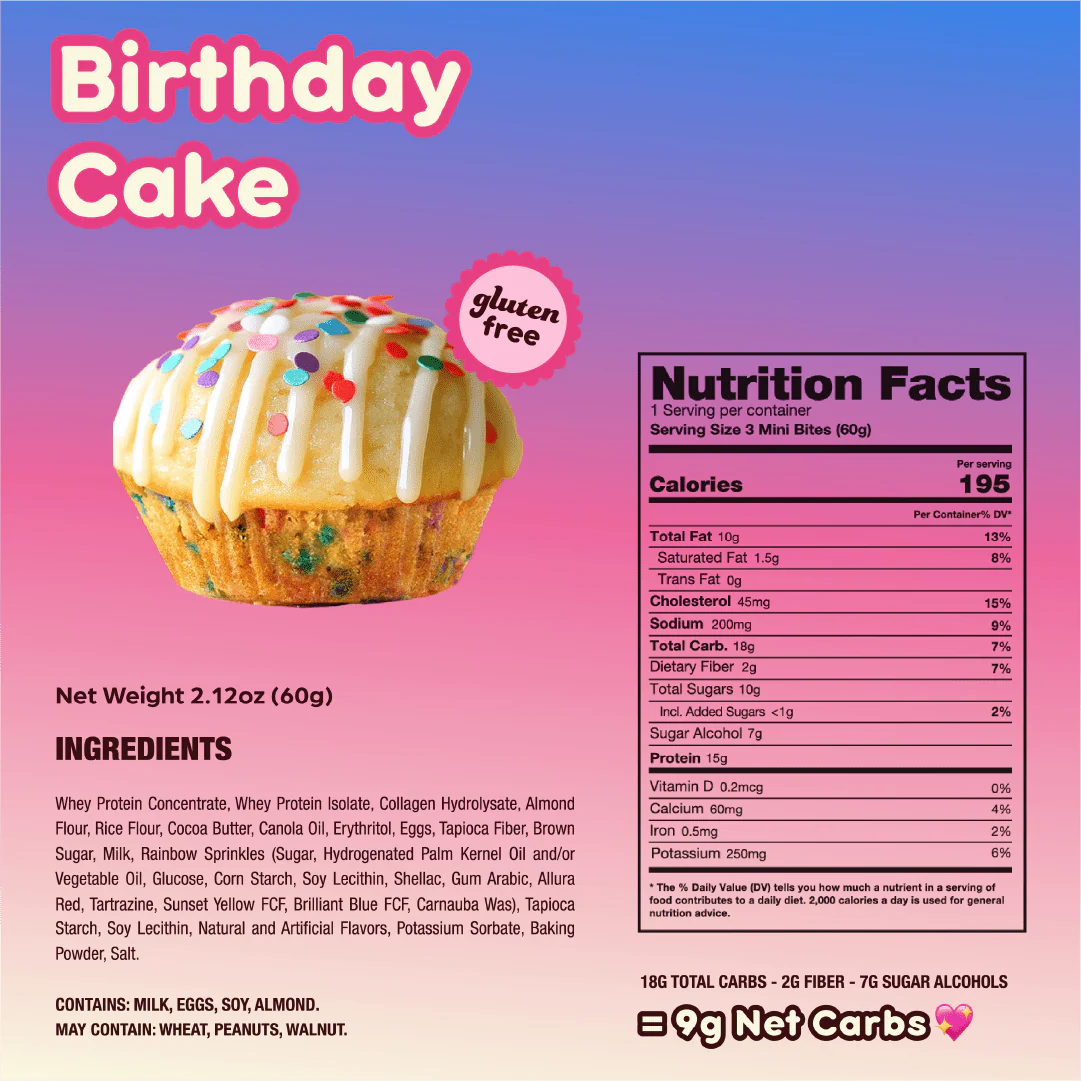 Birthday Cake Mini Muffins - Image 4
