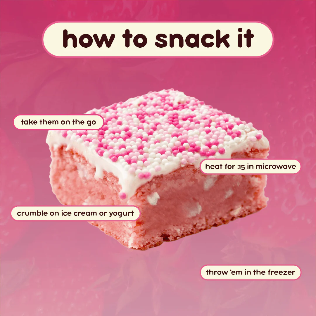 Strawberry Shortcake Protein Brownies - Image 4